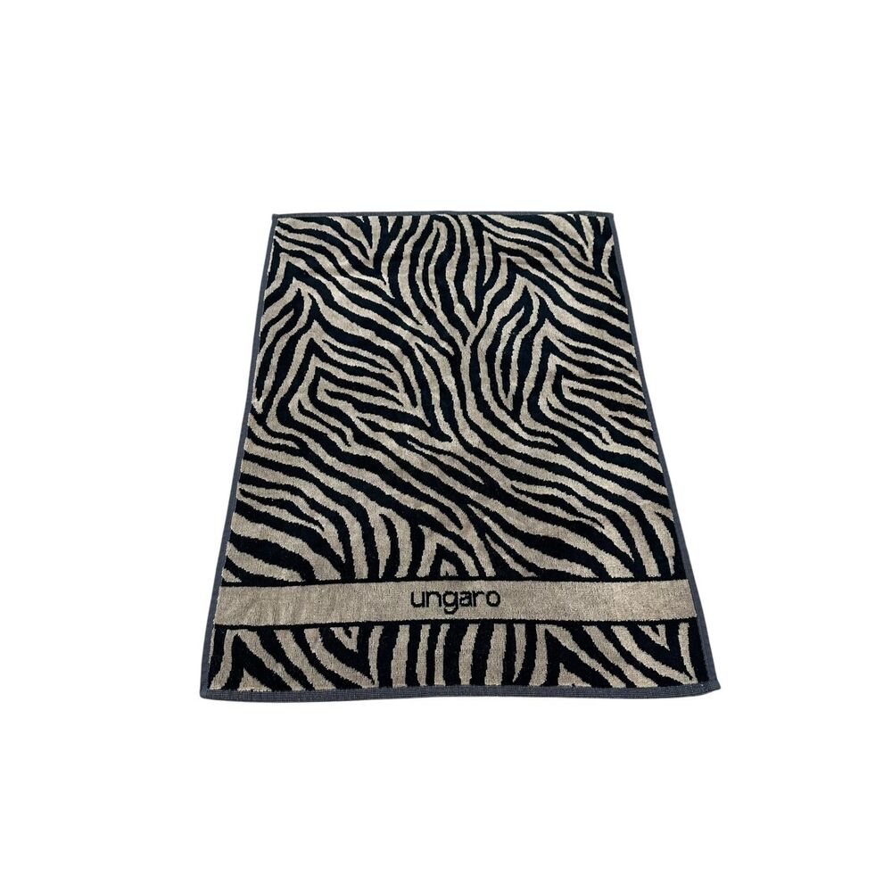 Emanuel Ungaro Zebra Print Hand Towel